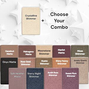 Crystalline Shimmer - Bundle 2 Chromafusion Eye Shadow  - Choose Your Combo